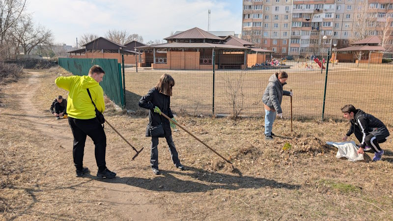 Весняне прибирання 6